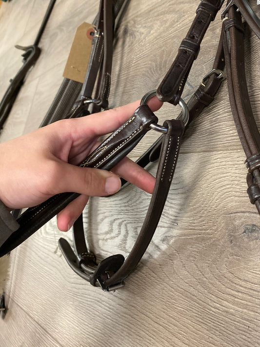 Full/Horse Ovation Figure 8 Fancy Stitch Bridle
