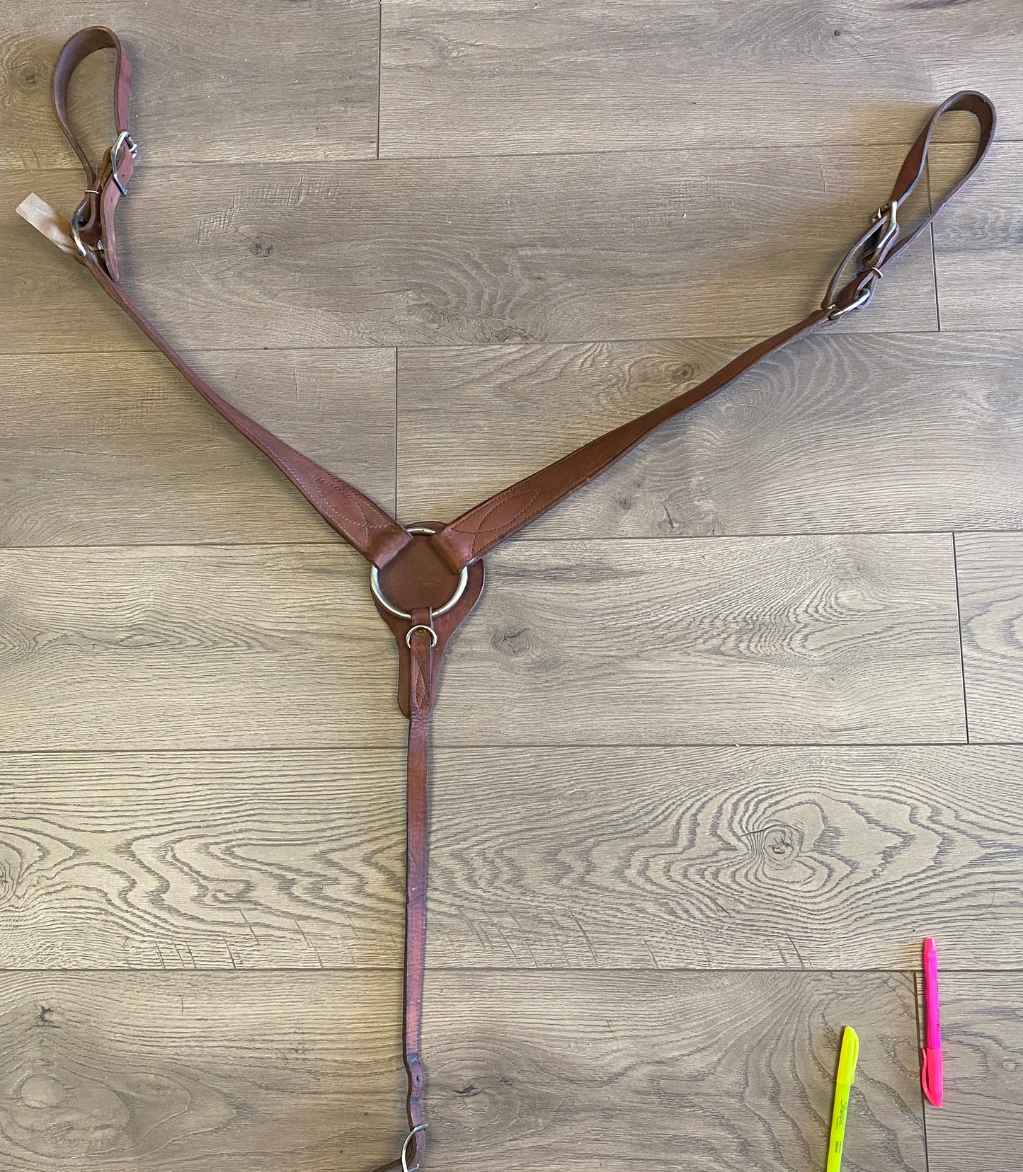 Buckaroo Leather Breast Collar