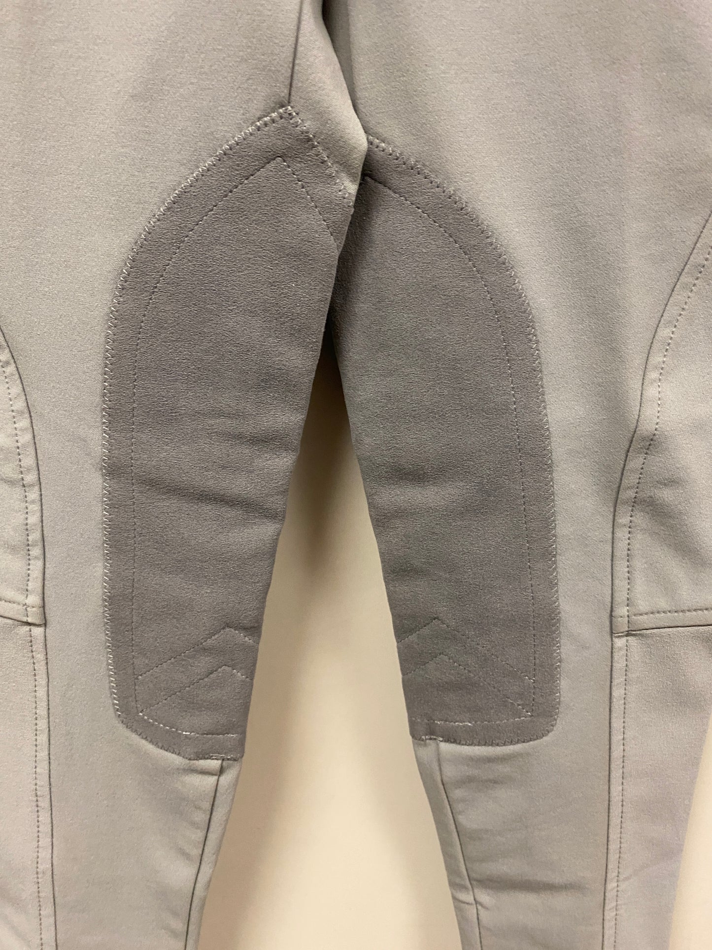 22R NEW Ariat Pro Series Pro Circuit Low Rise Gray Knee Patch Breeches