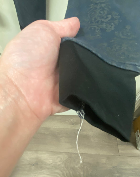 26R Gray Patterned ROMFH Knee Patch Breeches