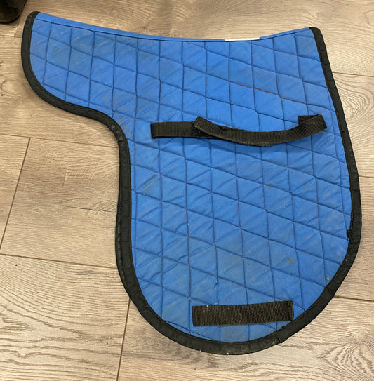 Blue Toklat Quilted Dressage Fitted Pad