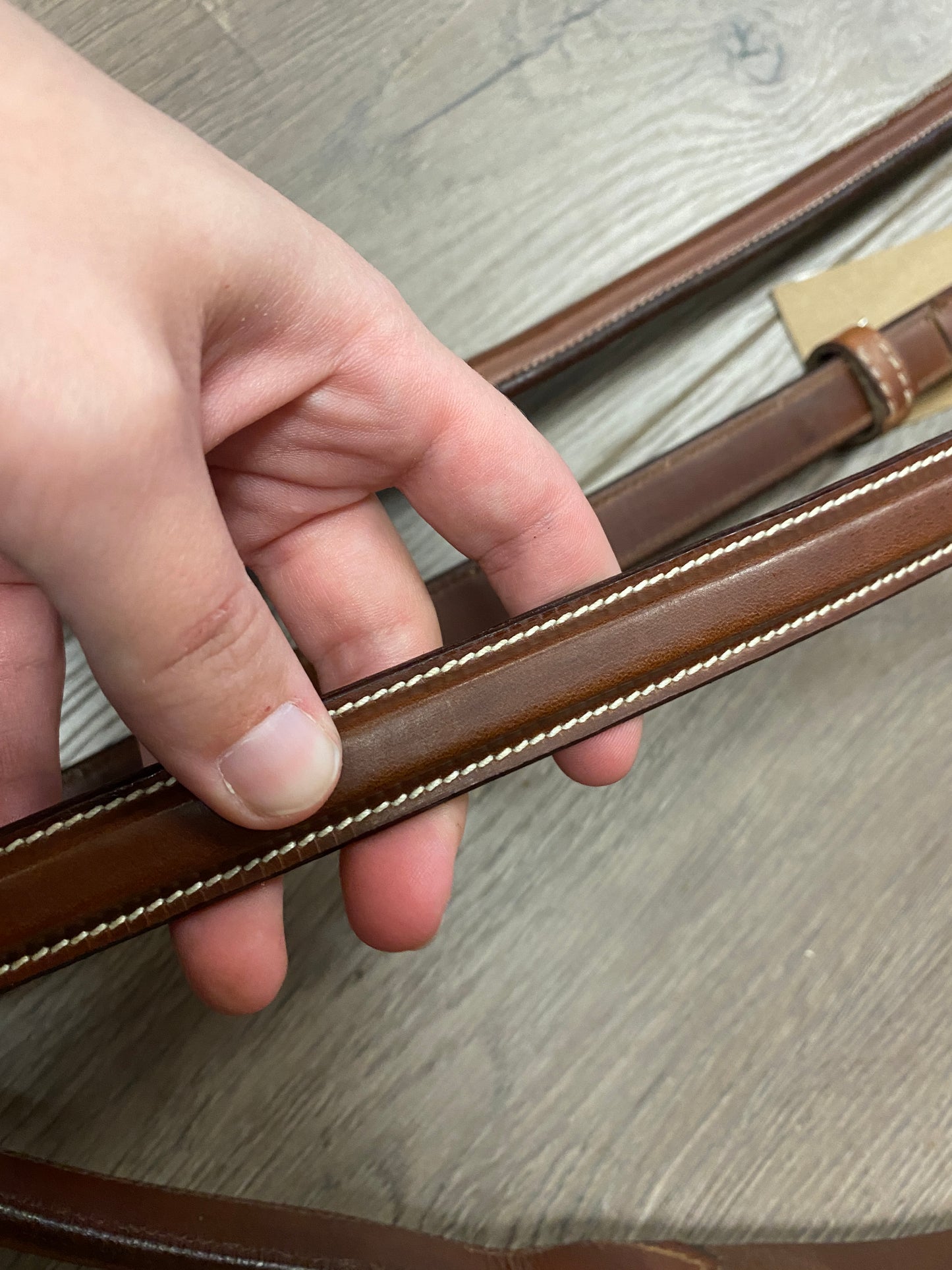 Cob Beval Raised Fancy Stitch Standing Martingale