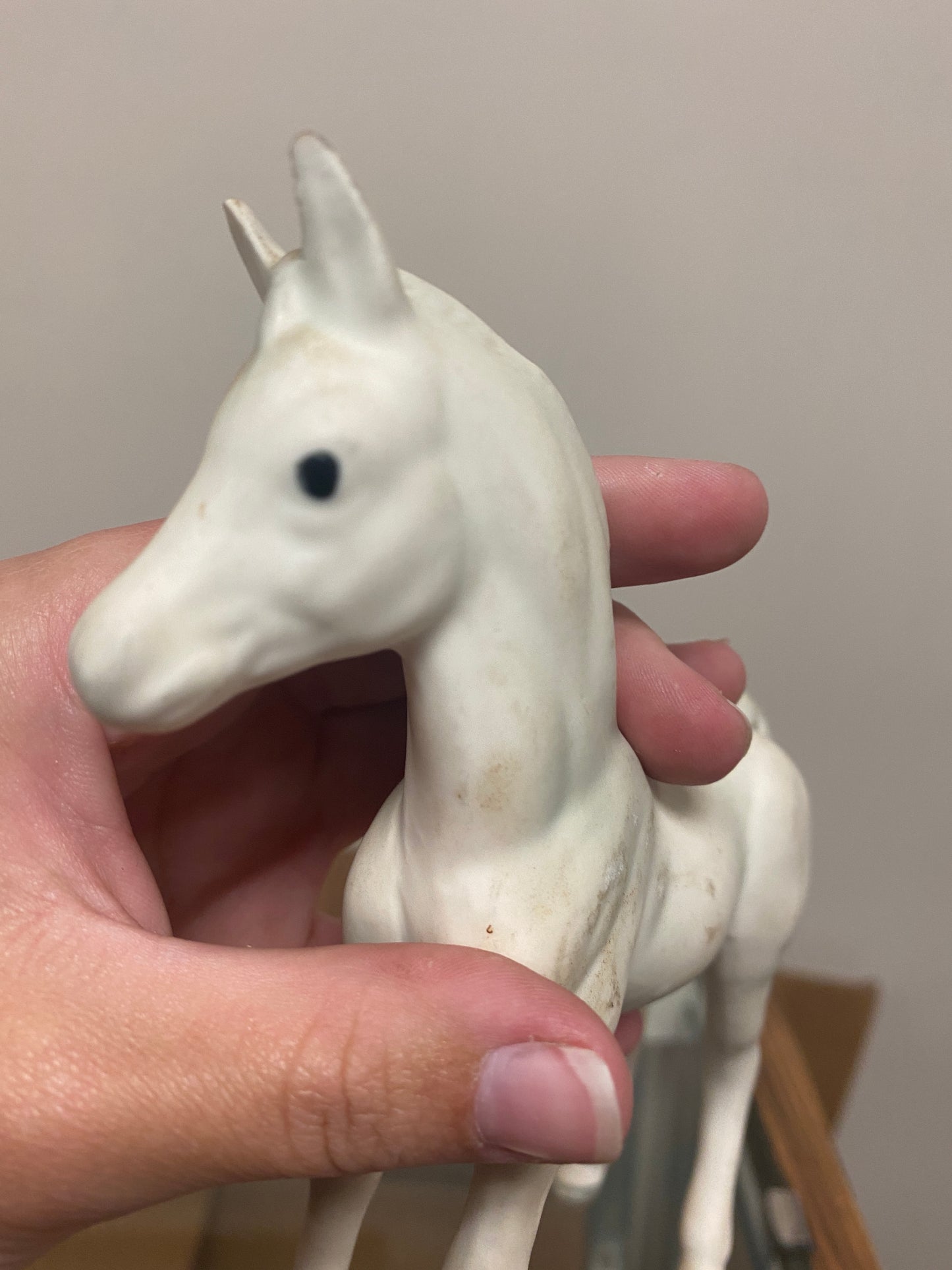Grey Porcelain Foal