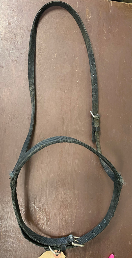 Lg Black Nylon Noseband