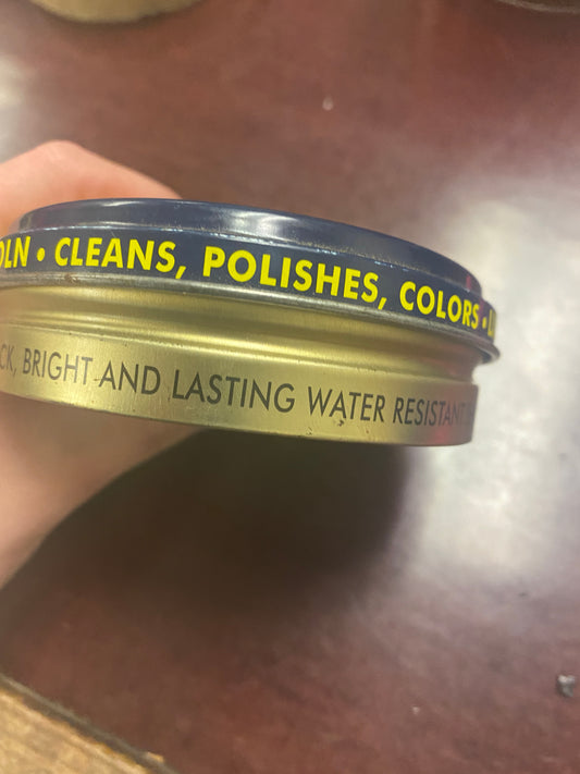 Black Lincoln Stain Wax Shoe Polish