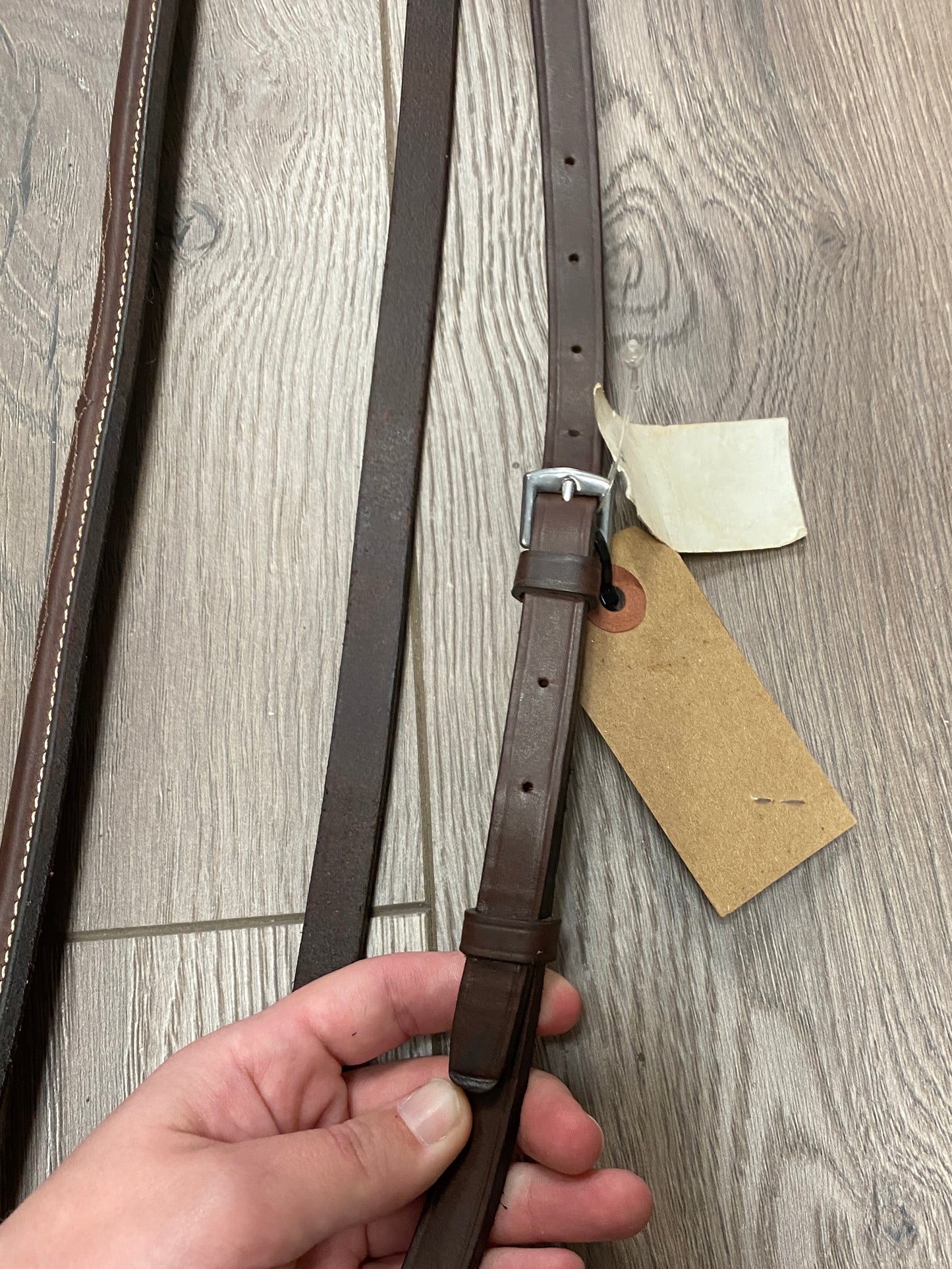 Full/Horse Beval Raised Fancy Stitch Standing Martingale