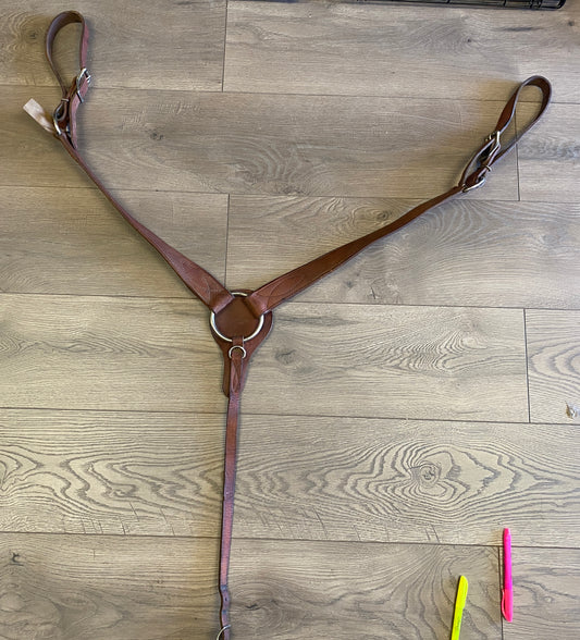 Buckaroo Leather Breast Collar