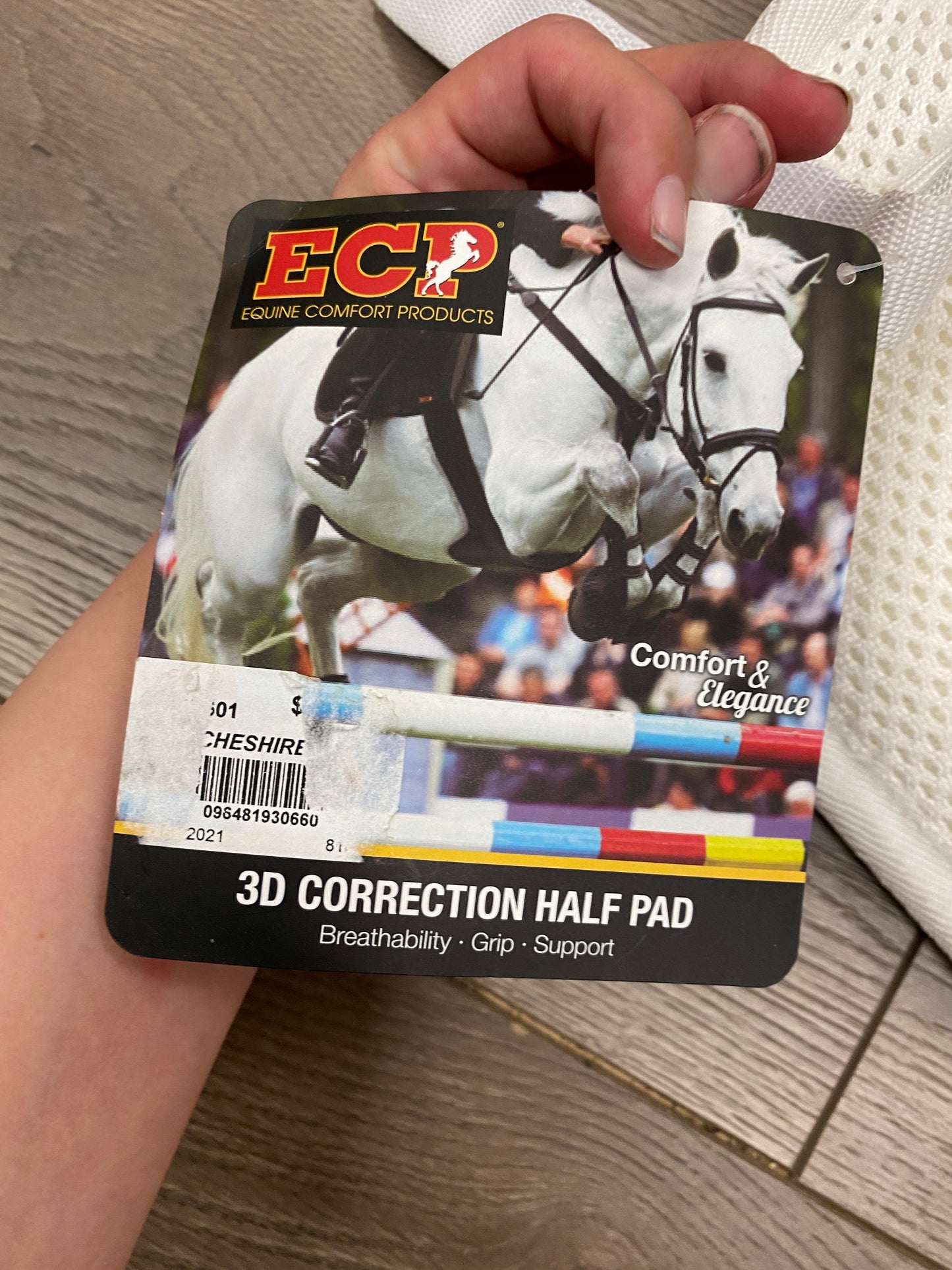 New ECP Shimmable White Half Pad