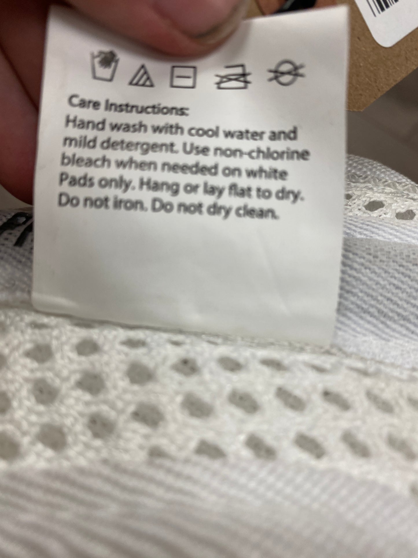 New ECP Shimmable White Half Pad