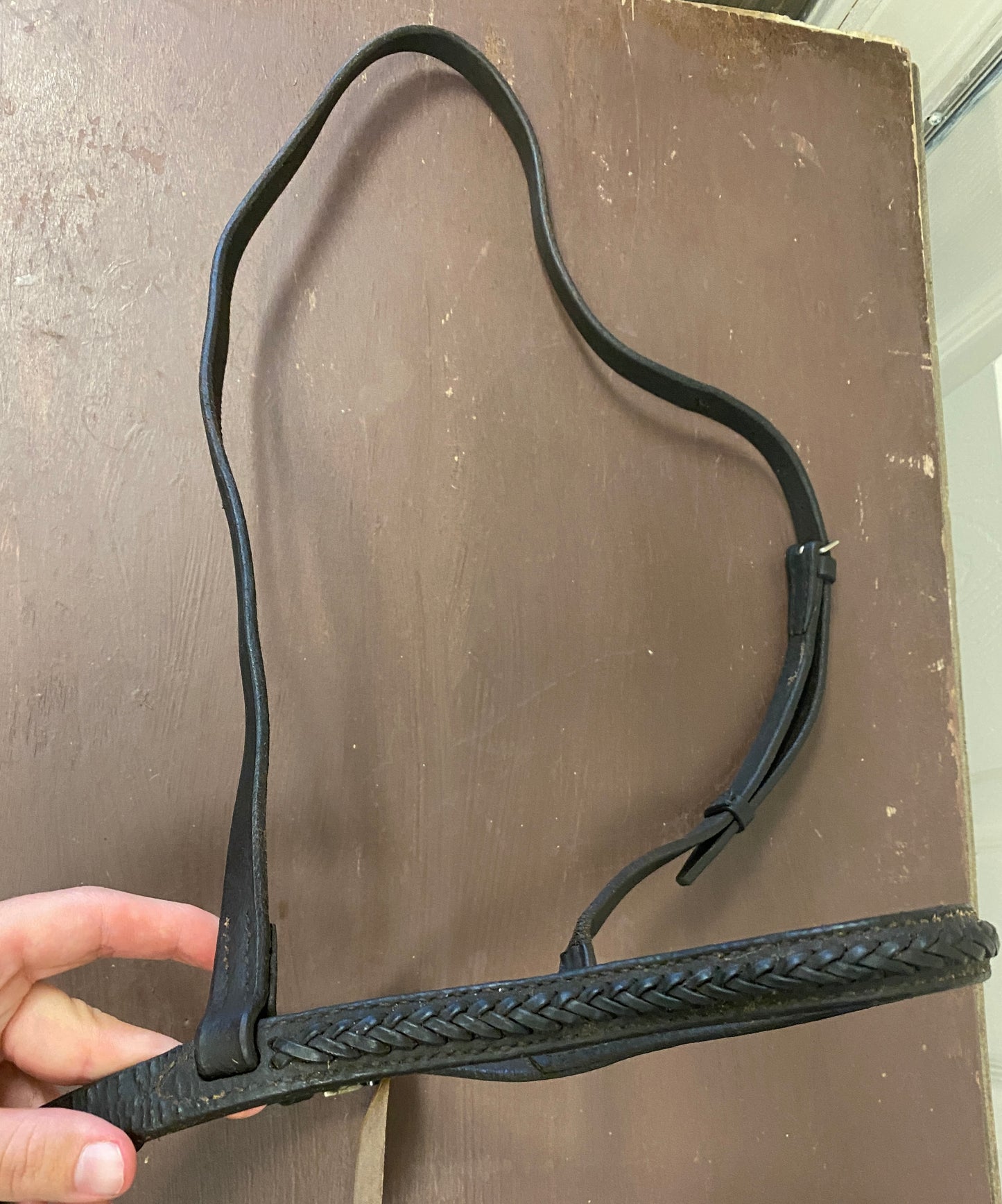 Leather Braided Noseband
