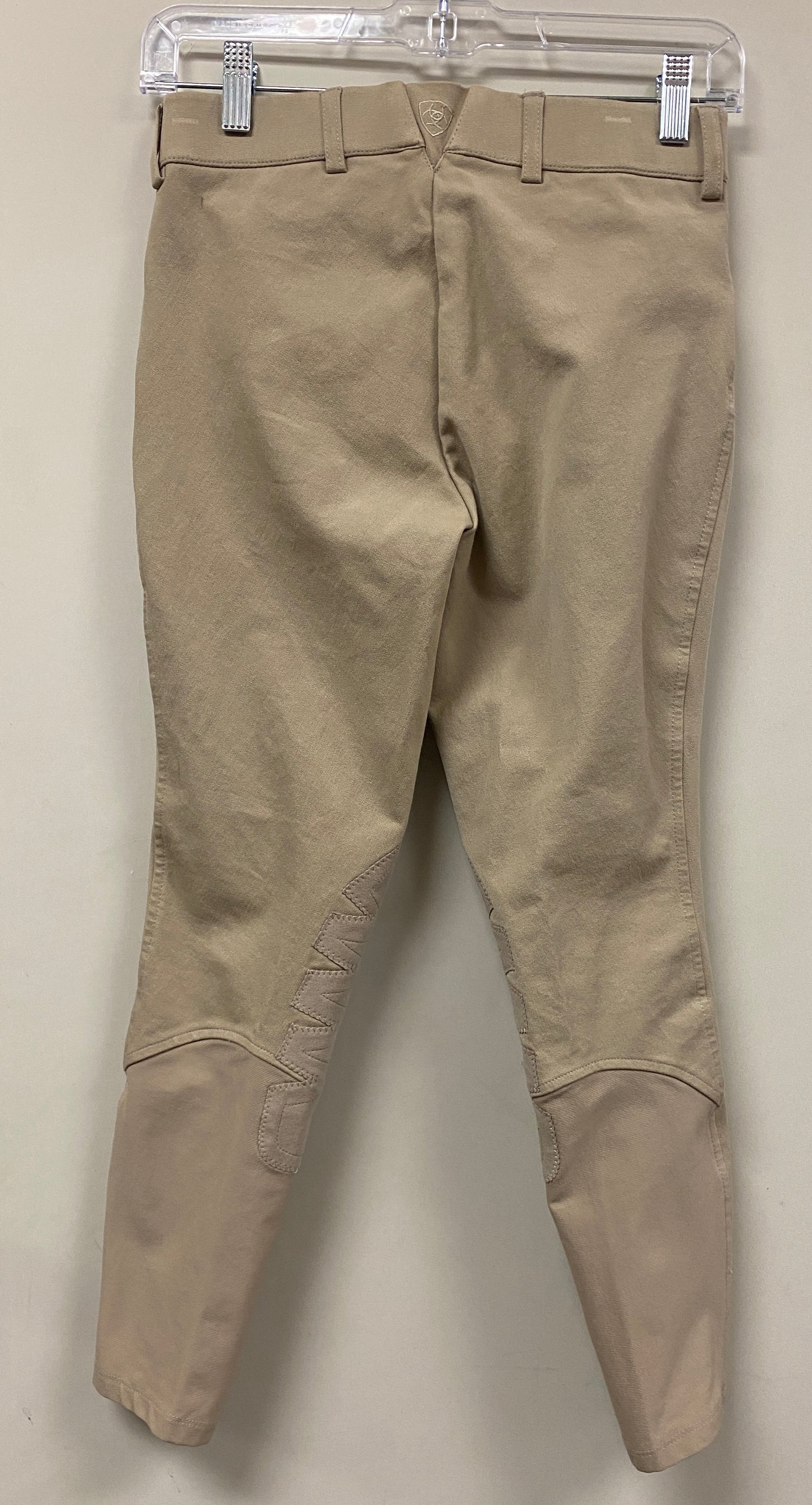 12 Ariat Heritage Tan Knee Patch Breeches