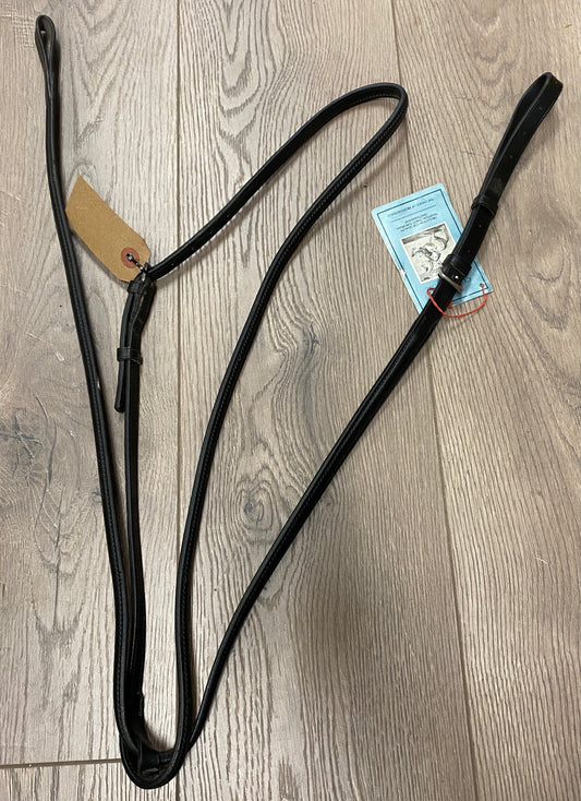 Cob Black Courbette Raised Plain Standing Martingale