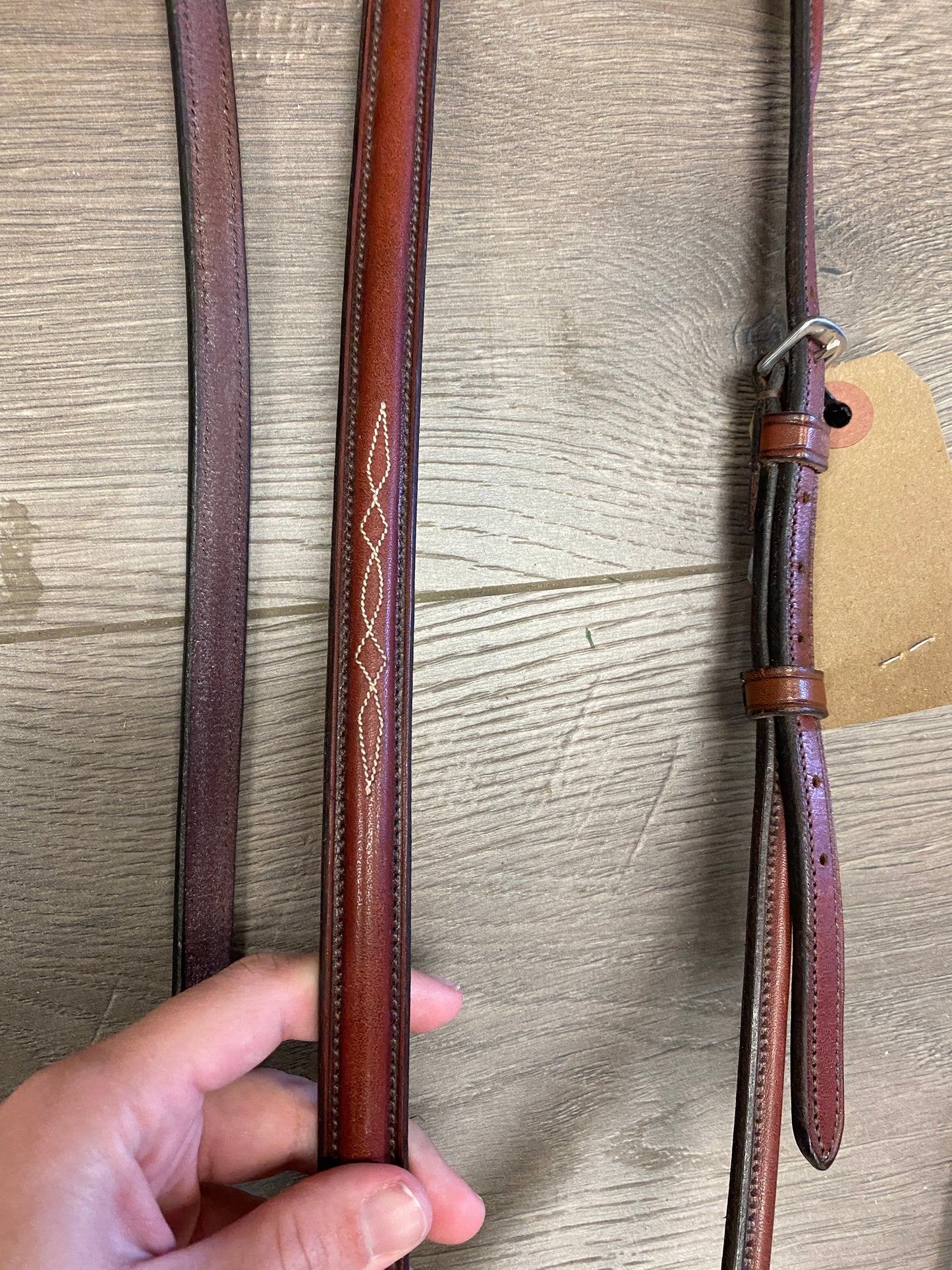 Full/Horse Vespucci Raised Fancy Stitch Standing Martingale