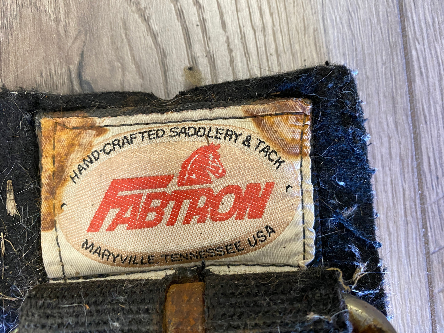 36” Fabtron Black Felt Cinch