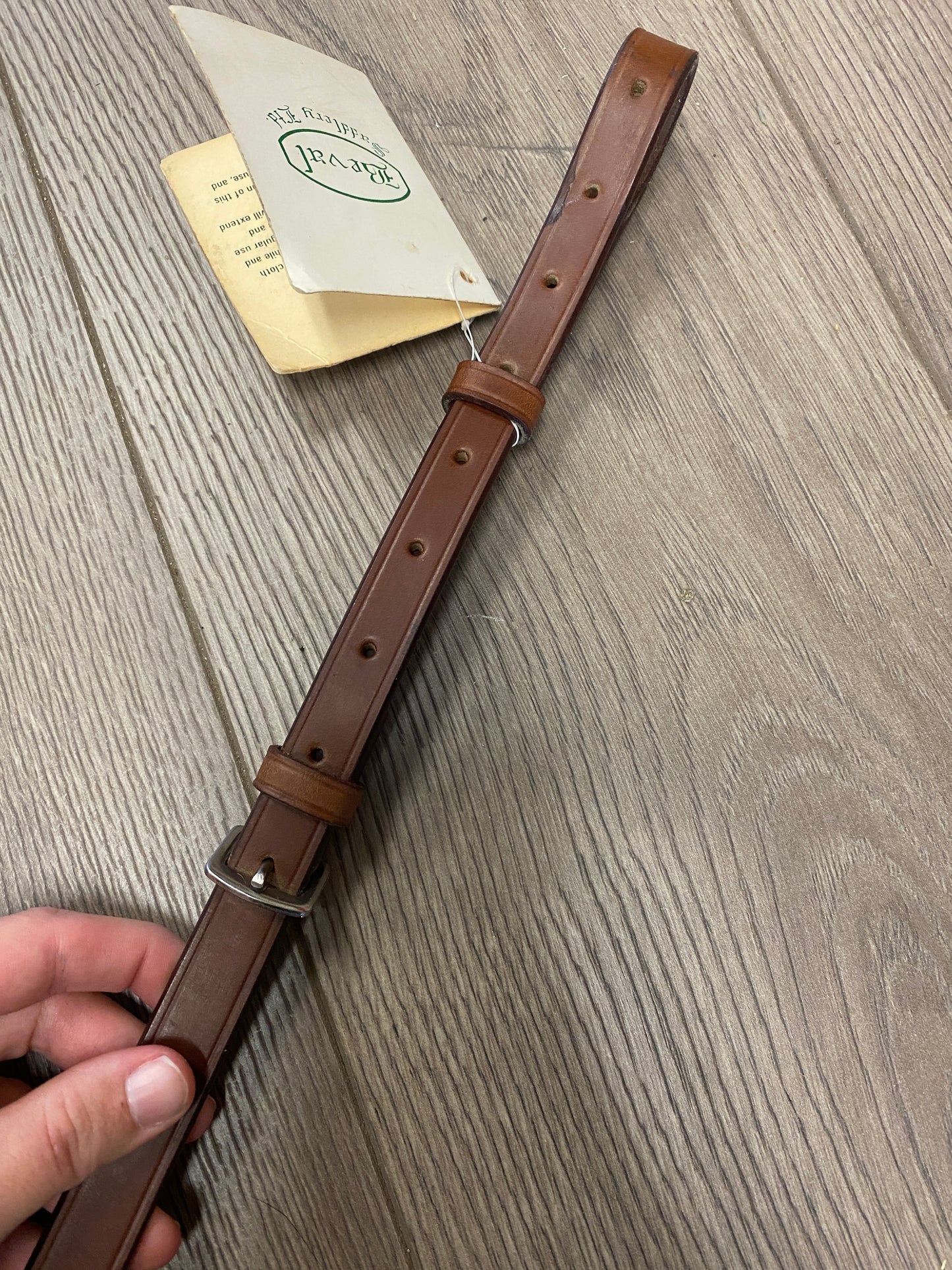 Cob Beval Raised Fancy Stitch Standing Martingale