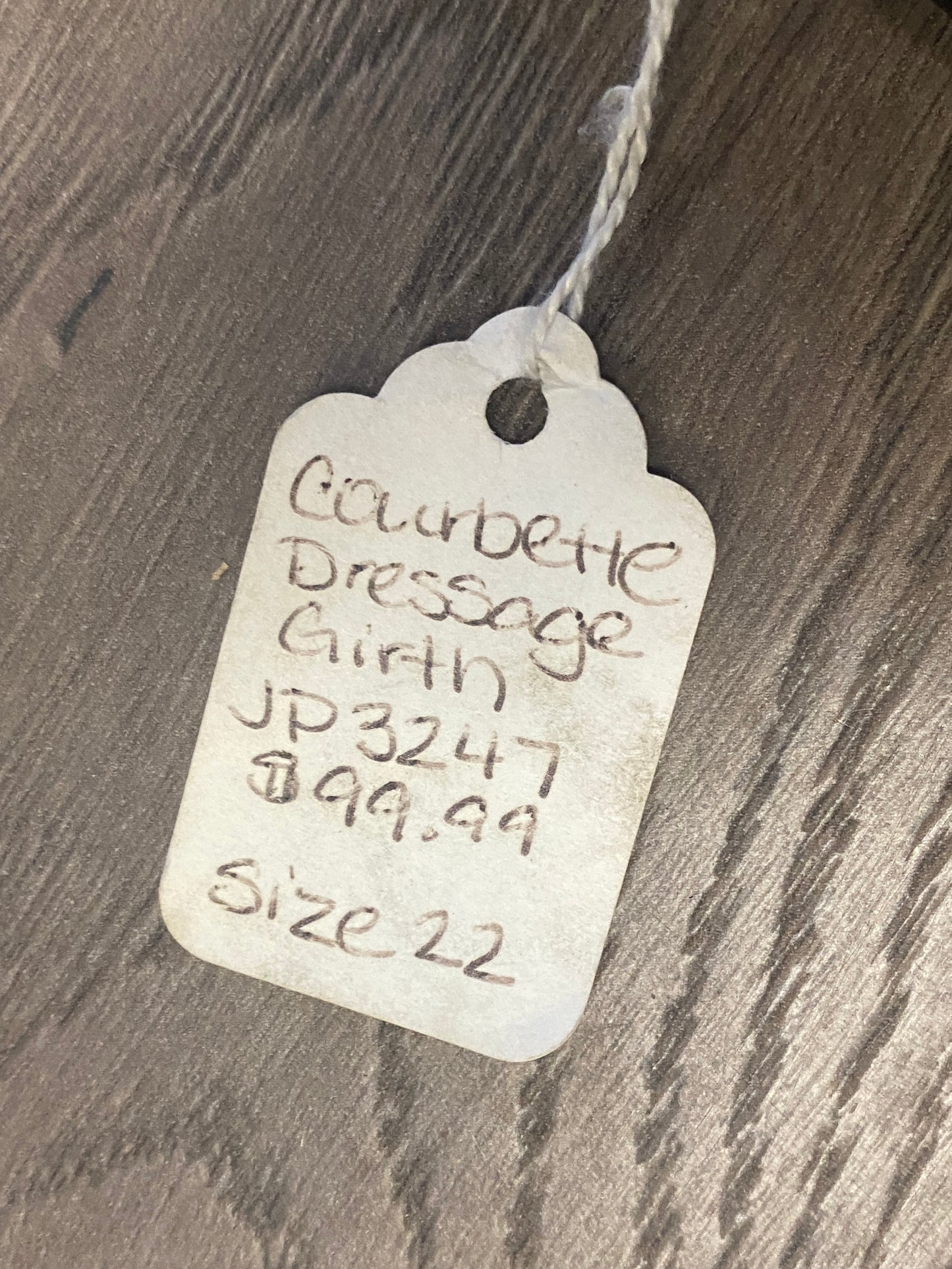 22” Courbette Dressage Girth