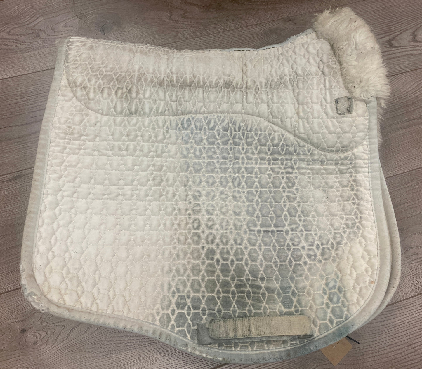 Large Mattes Platinum White Eurofit Dressage Pad