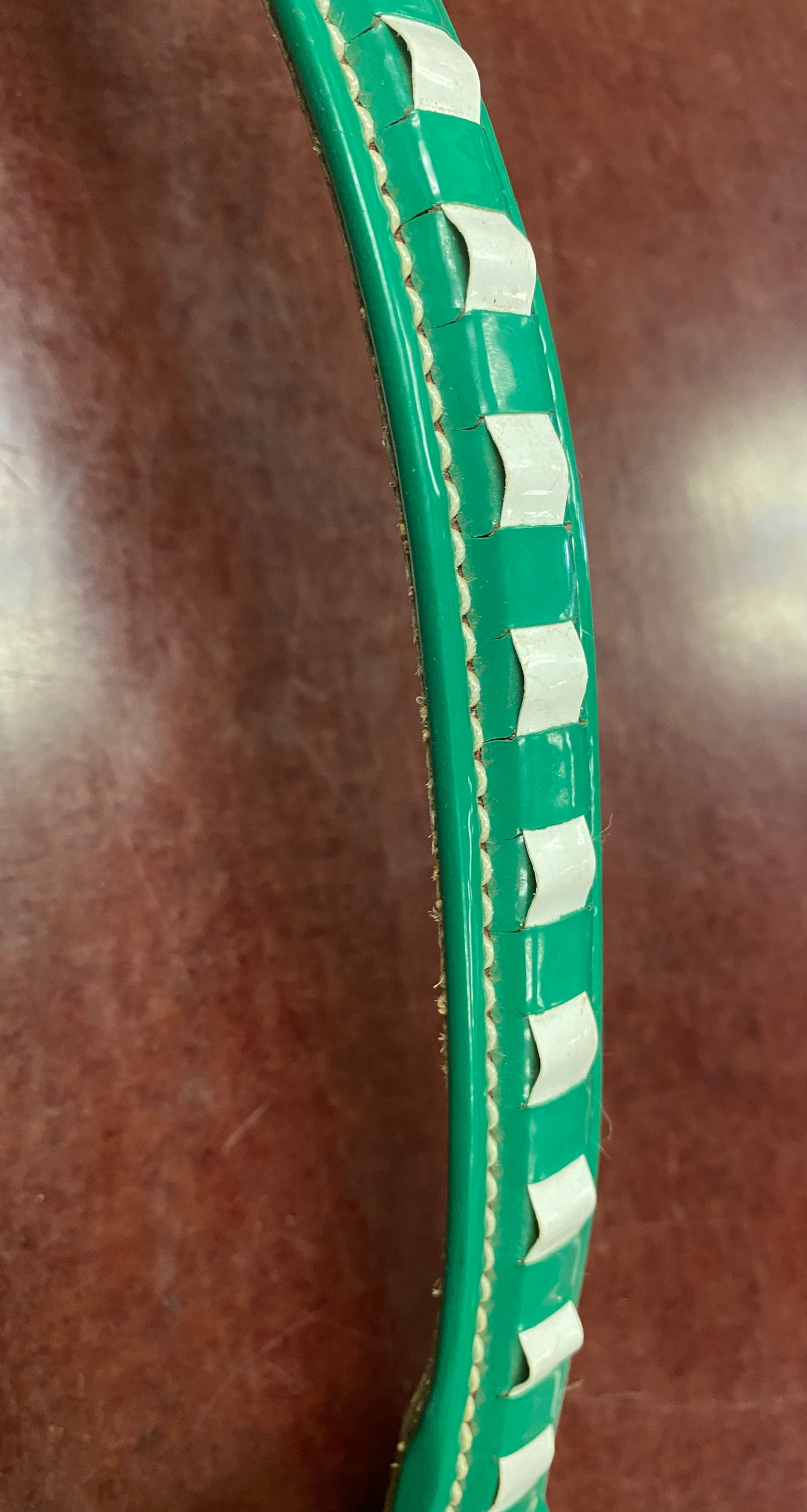 Pony Green/White Browband