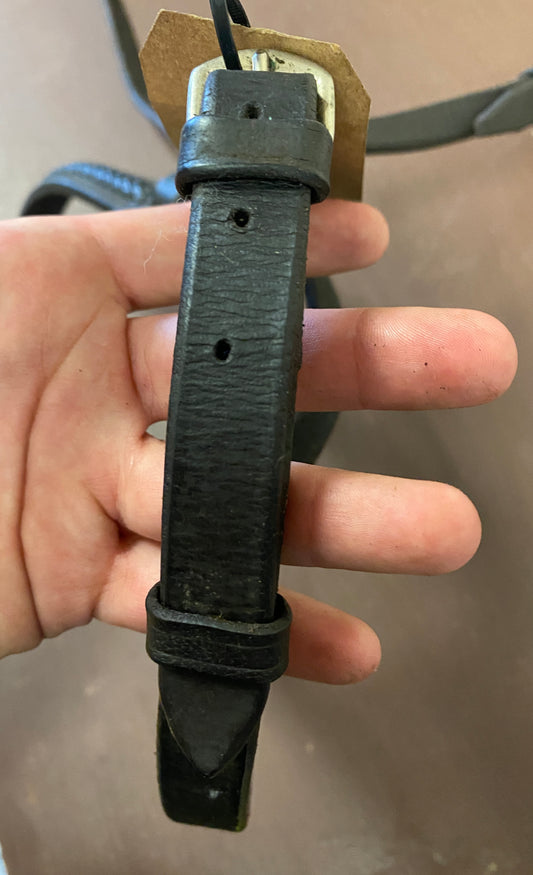 Leather Braided Noseband