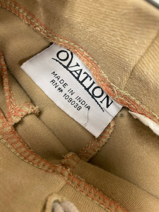 16 Kids Tan Ovation Knee Patch Breeches
