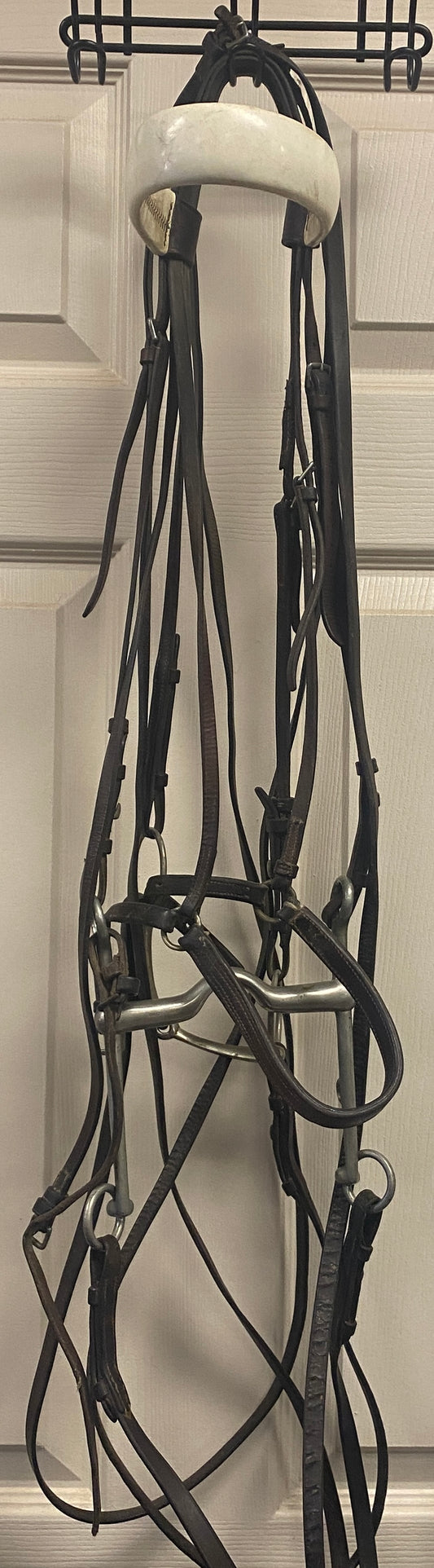 Saddleseat Double Bridle with Bits and Reins