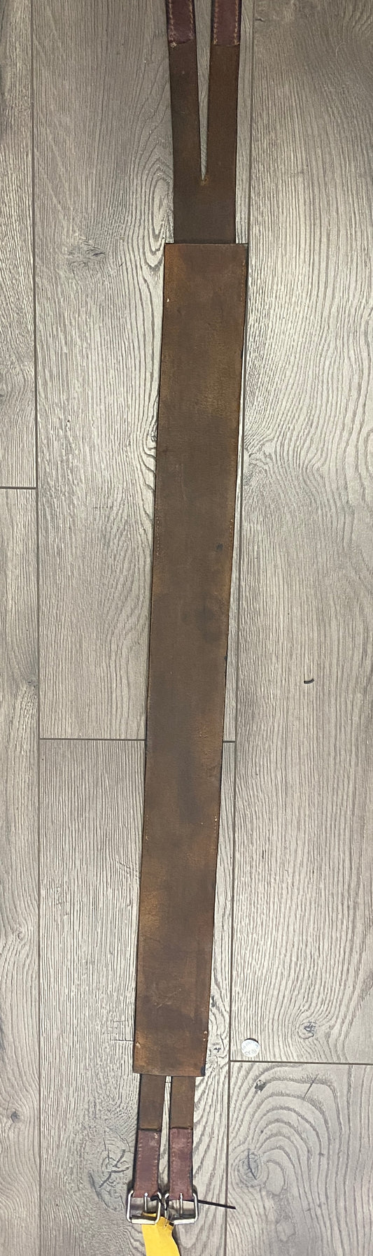 49”-58” Tory Brown Leather Adjustable Girth