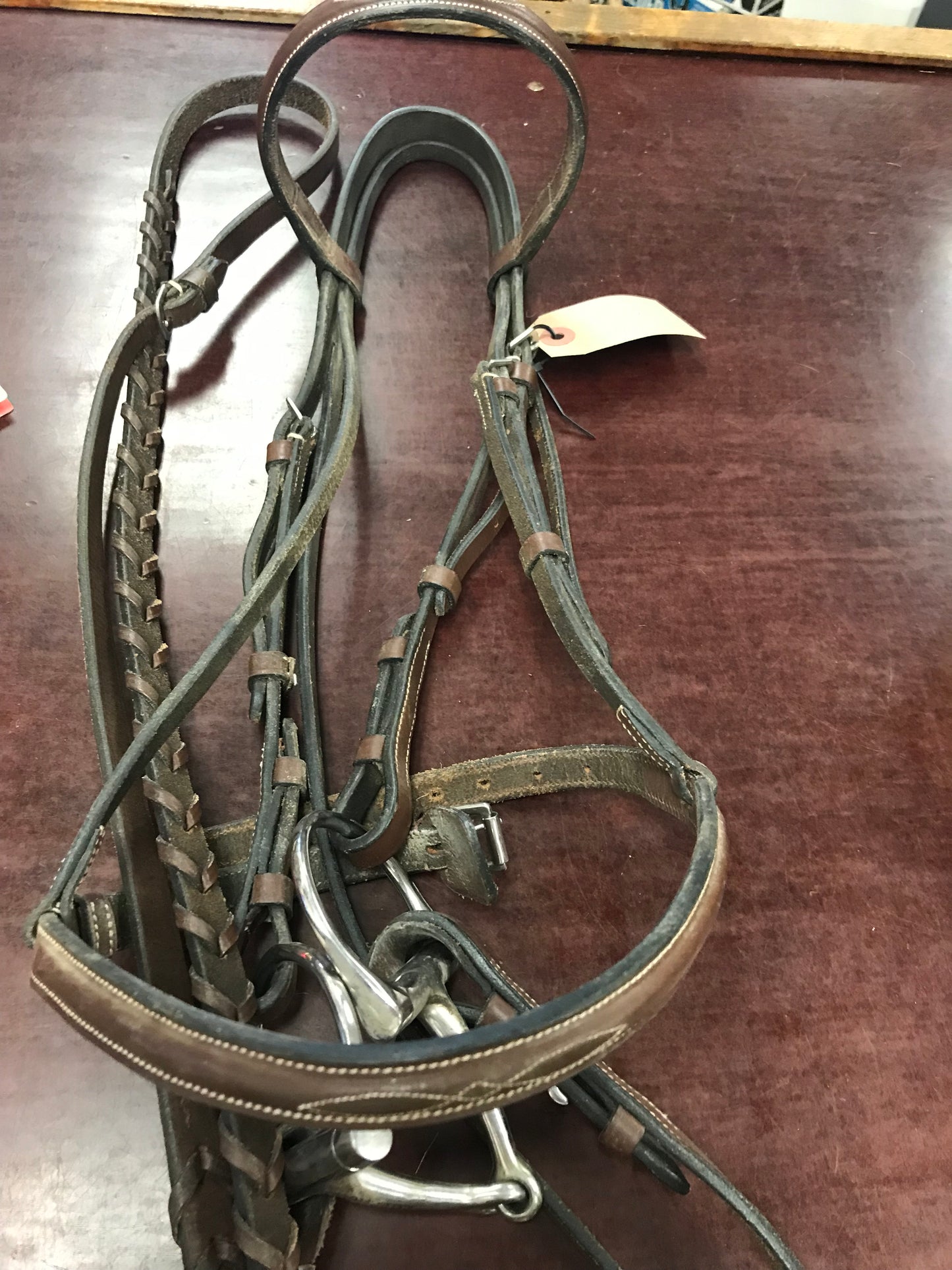 Cob Fancy hunter bridle HDR