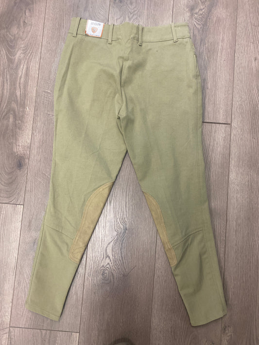 26R Ariat Tan Breeches