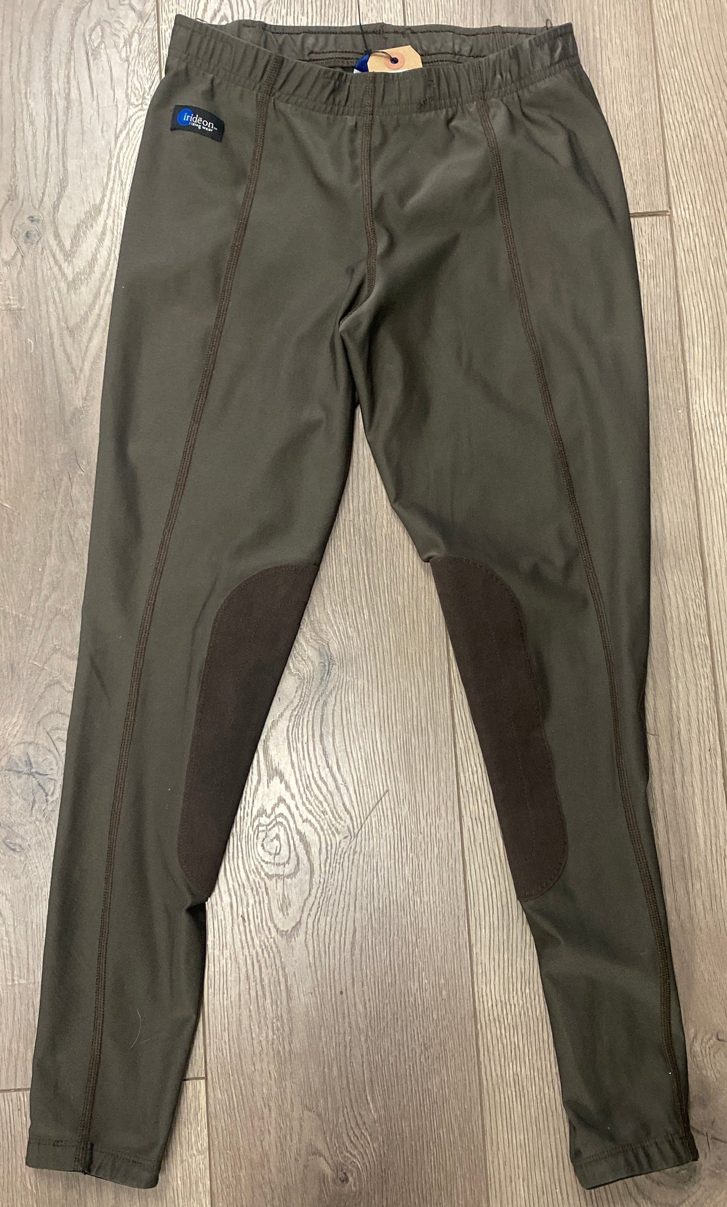 Medium Green Irideon Knee Patch Breeches