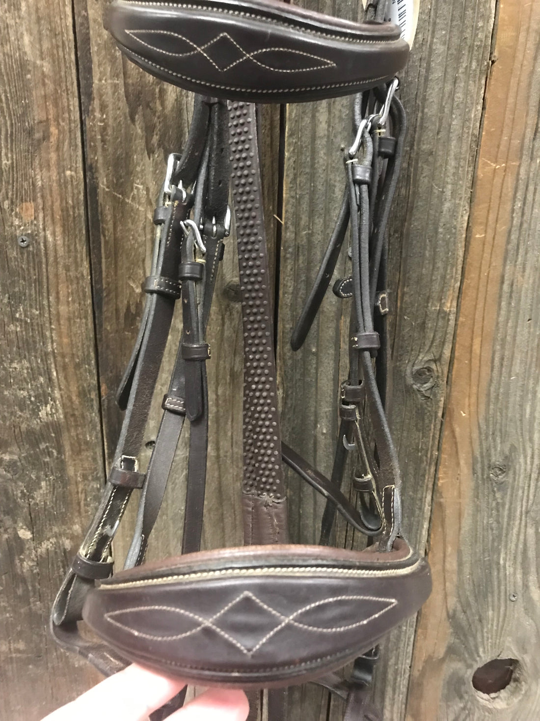 Wellfleet anatomical fancy hunter bridle w/reins The Tack Shack EQ