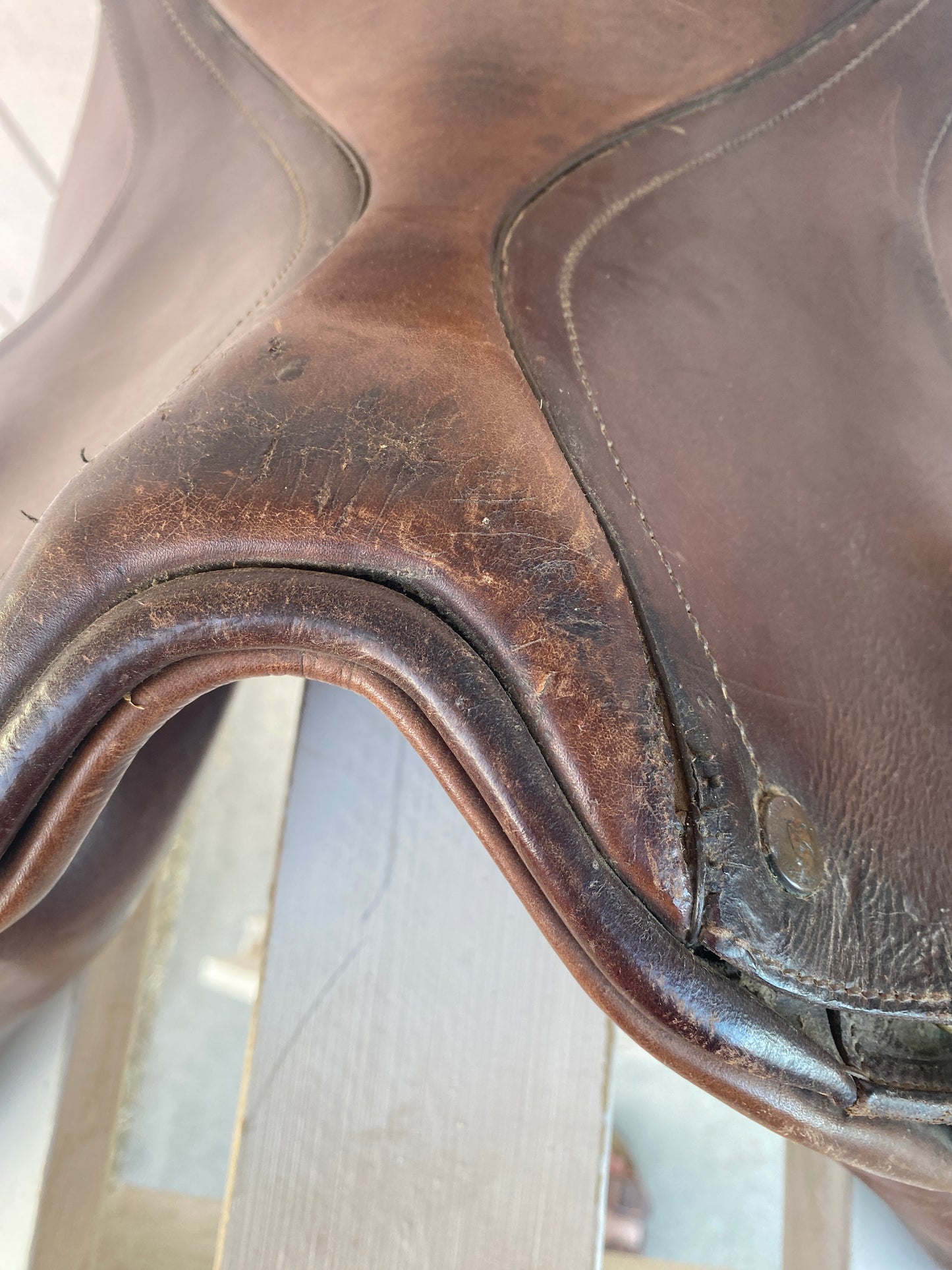 17 Bates Caprilli jump saddle