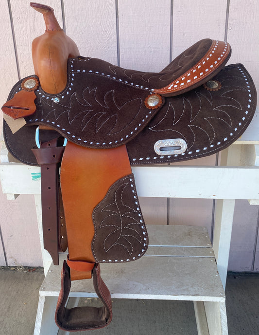 16” Brown Western Saddle