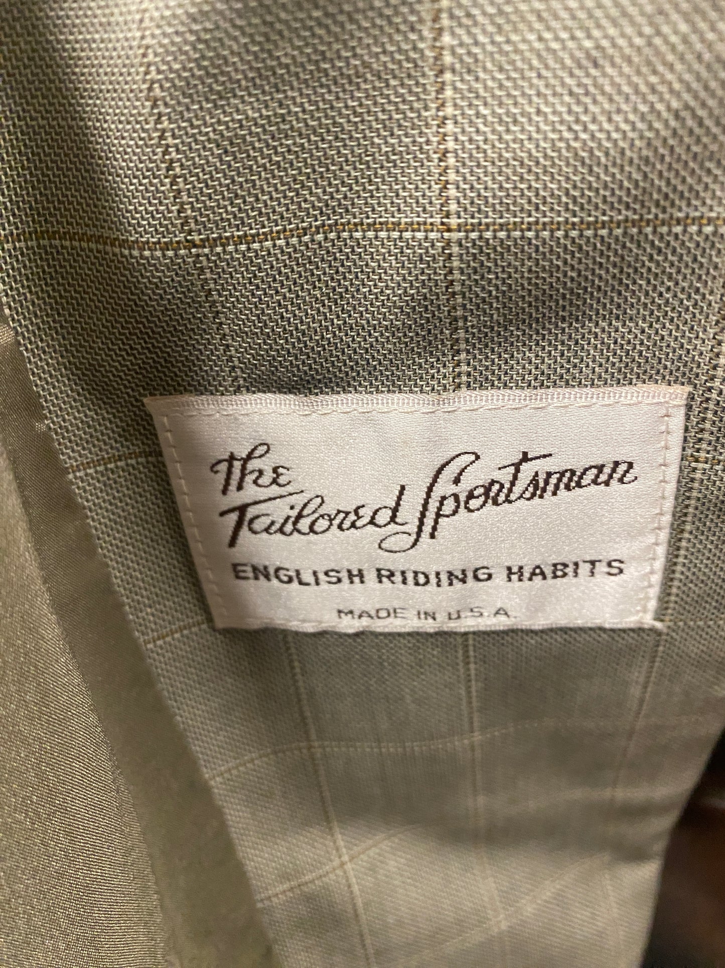 14S Tailored Sportsman Gray Hunt Coat