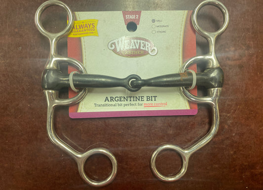 5” Weaver Leather Argentine Snaffle Bit