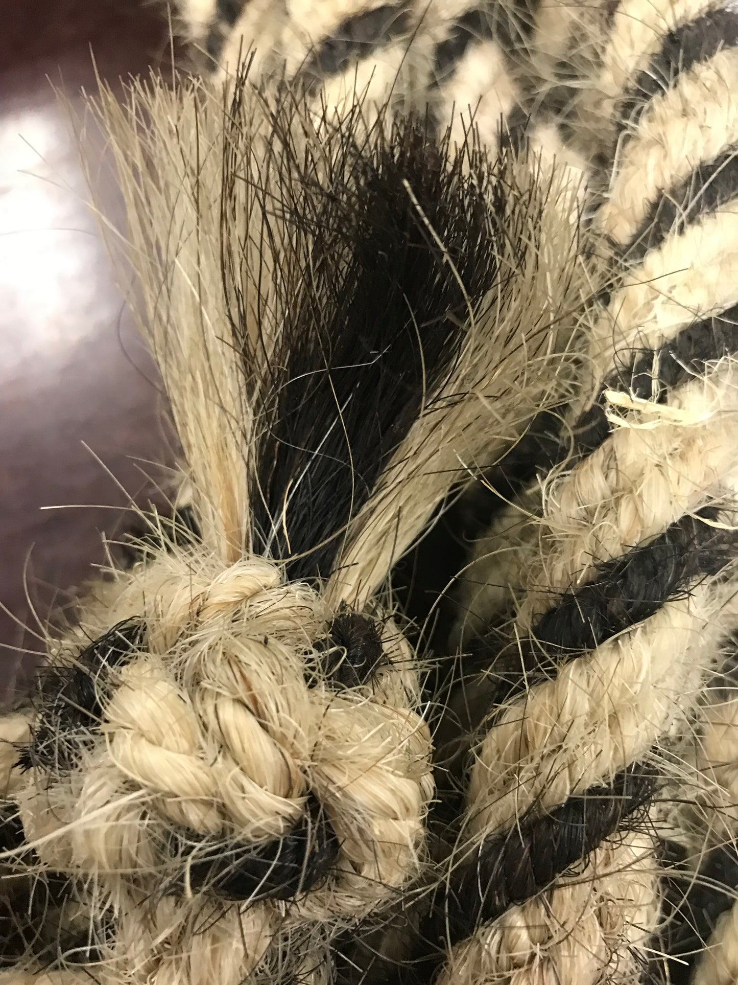 Horsehair Mecate reins