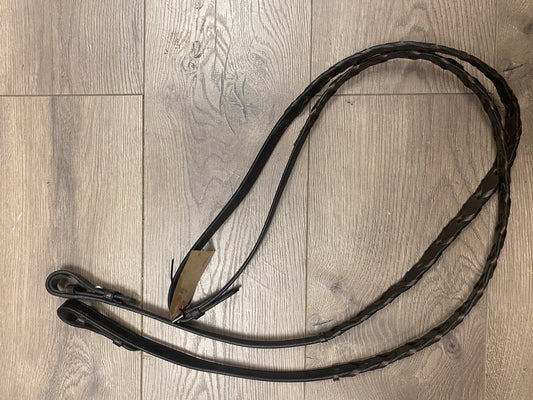 Leather Laced Reins