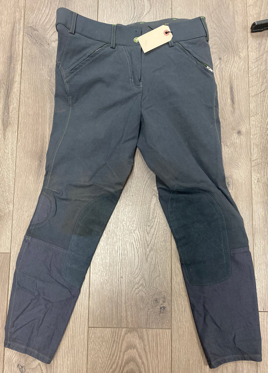 30R Ariat Prix Gray Breeches