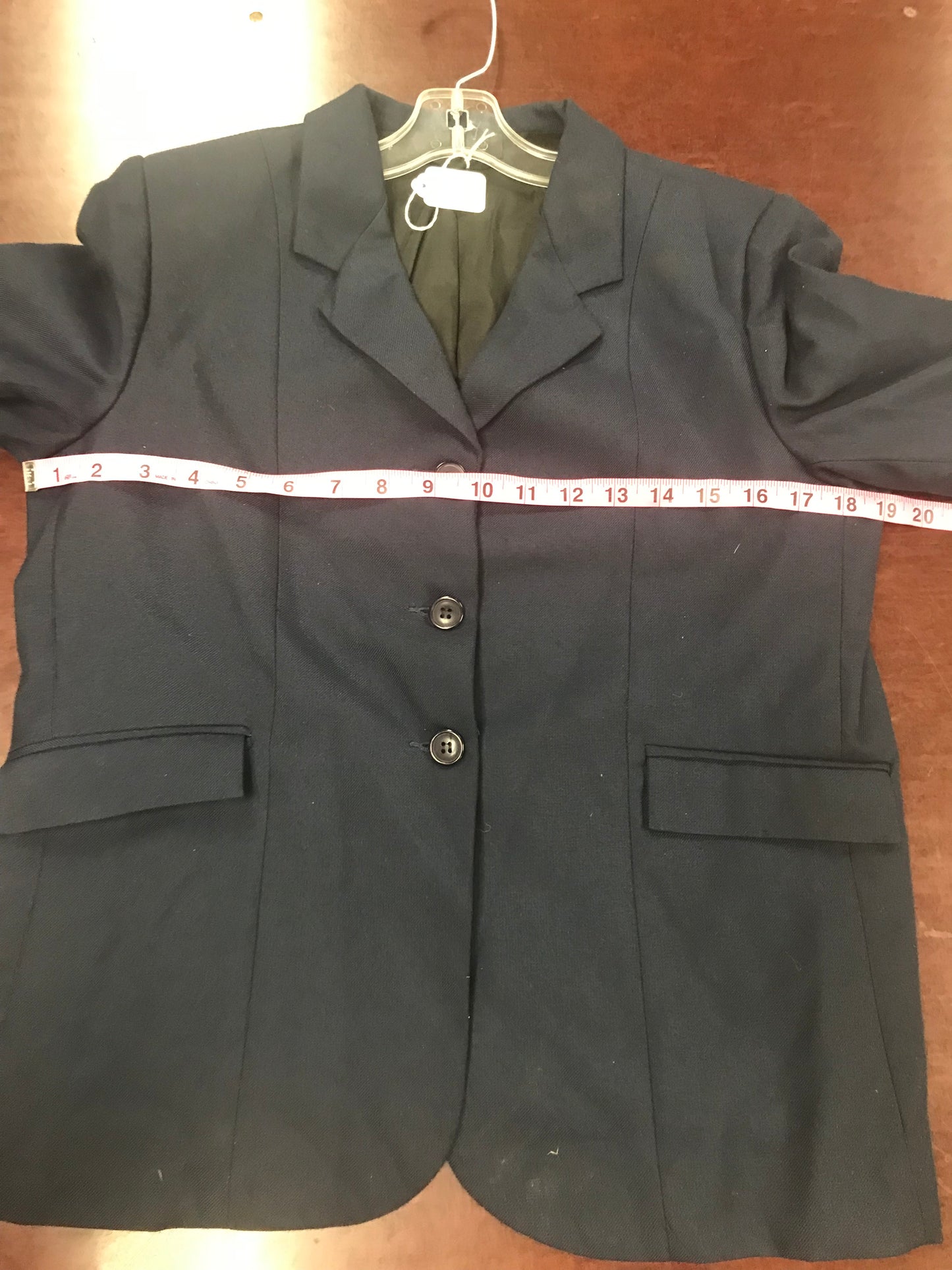 16 navy TUFFRIDER hunt coat childs