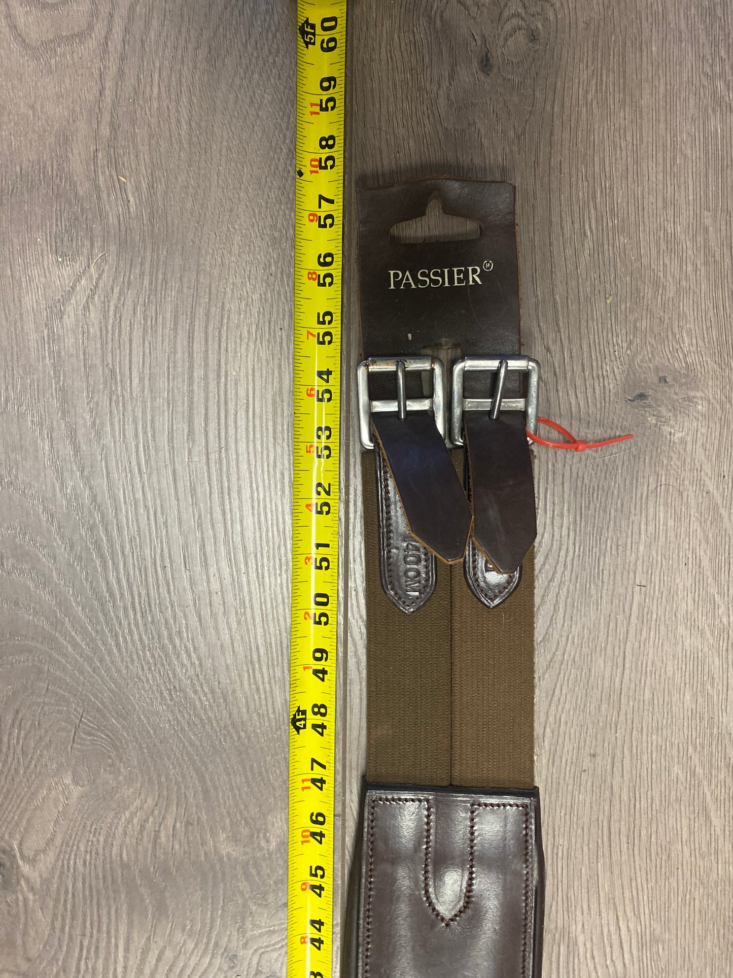 55” (140cm) Passier Brown Leather Girth