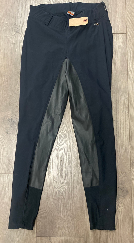 Large Black Kerrits Full Seat Breeches