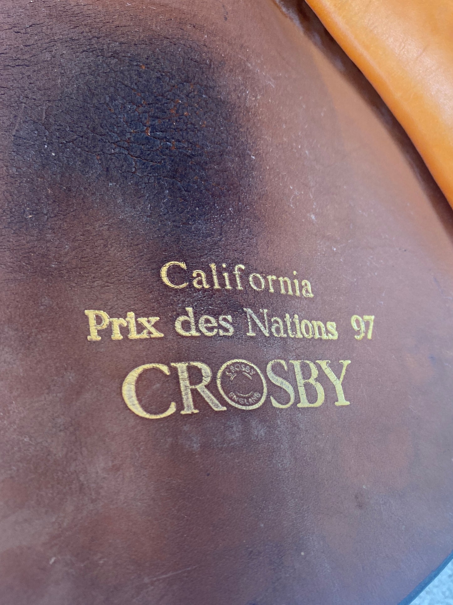 17” Crosby California Prix Des Nations 97 Jump Saddle