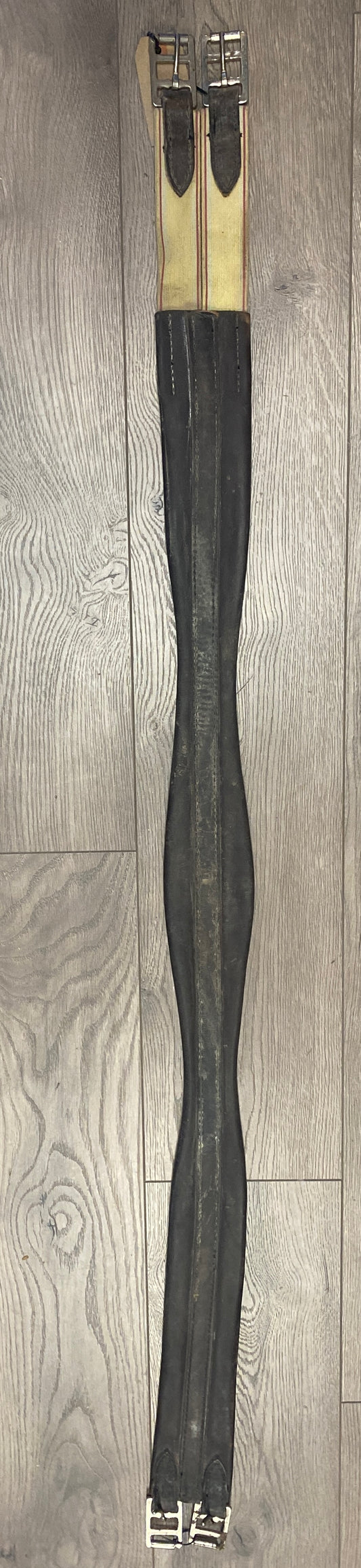 56” Brown Leather Girth