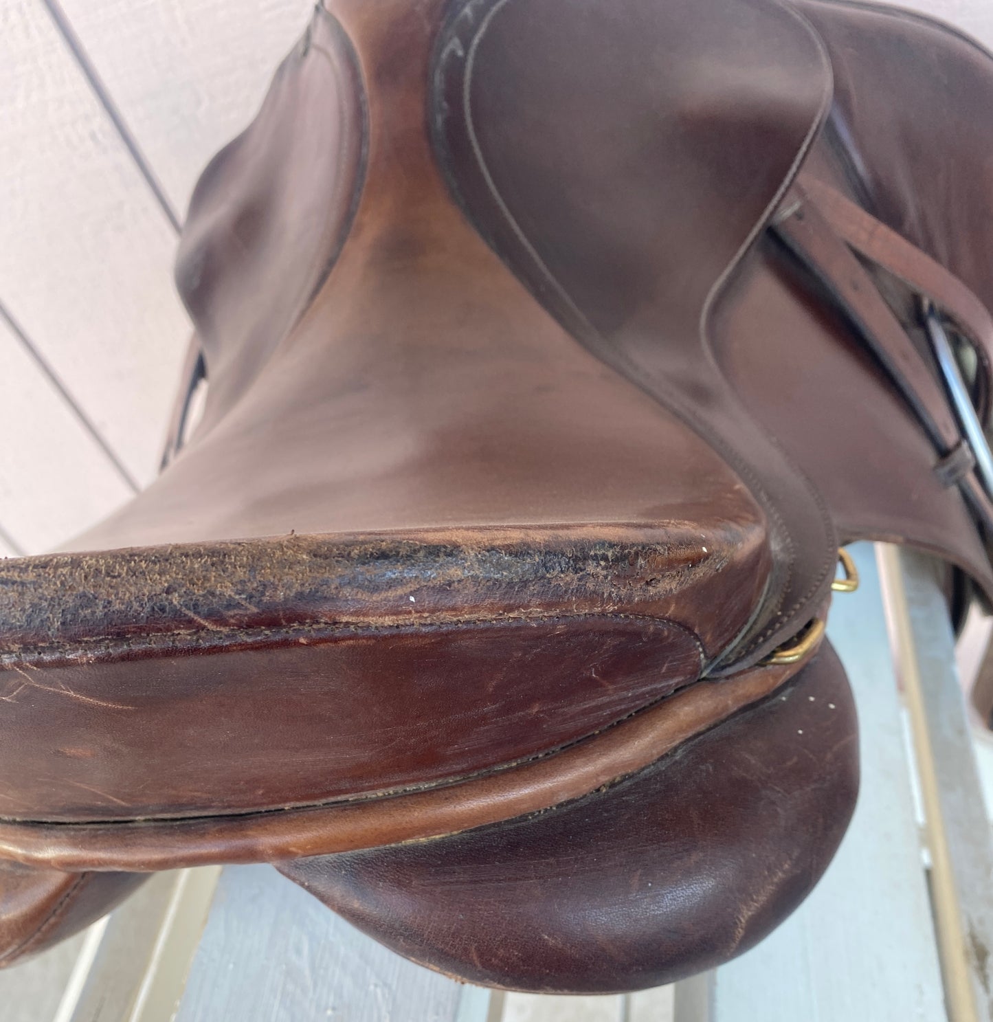 17 Bates Caprilli jump saddle