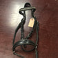 H padded dressage bridle