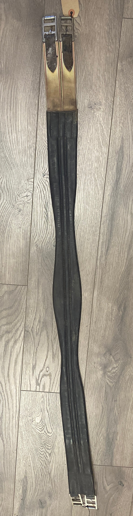 56” Brown Leather Girth