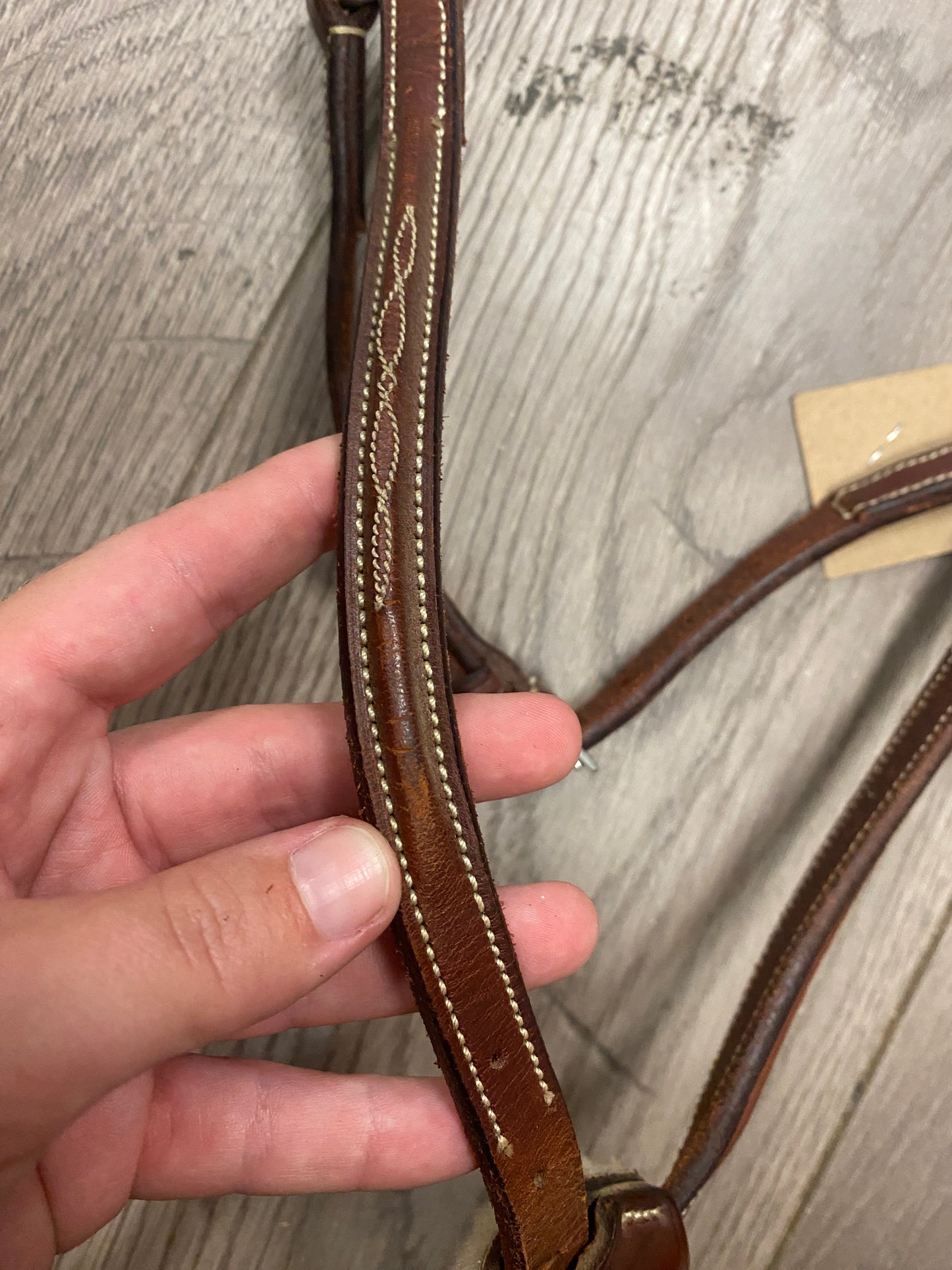 Pony Edgewood Figure 8 Fancy Stitch Noseband