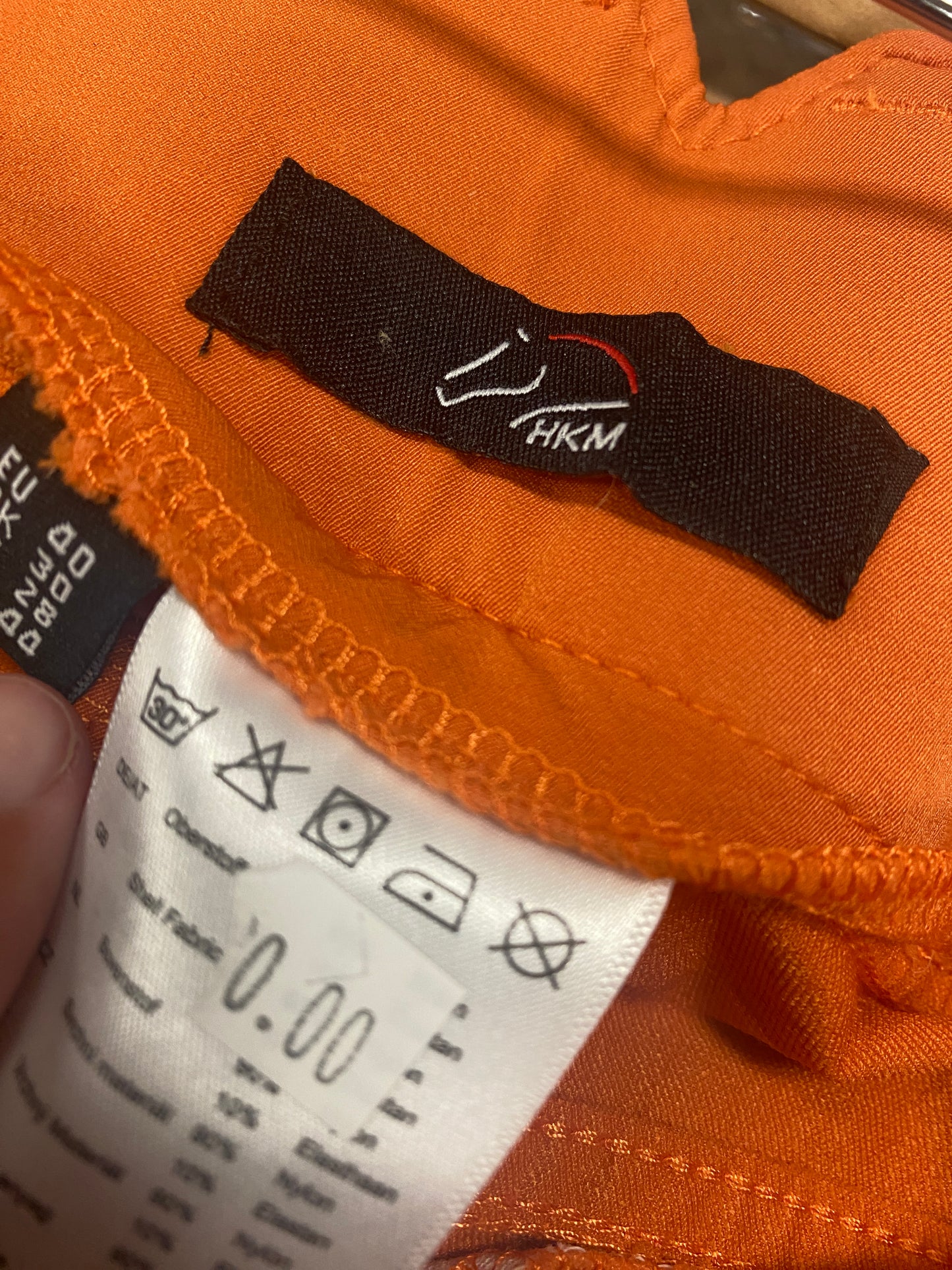 28 Orange HKM Breeches