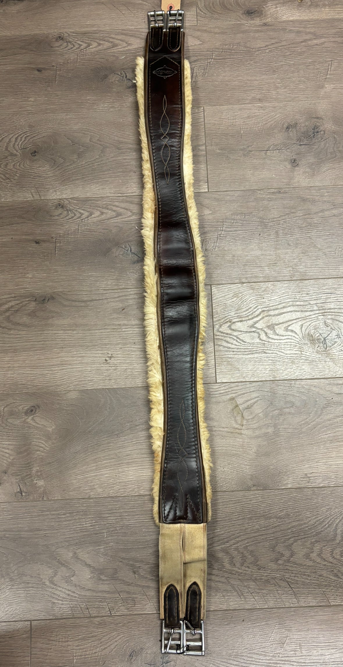 50 Edgewood Fancy Stiched Girth With Removable Fleece