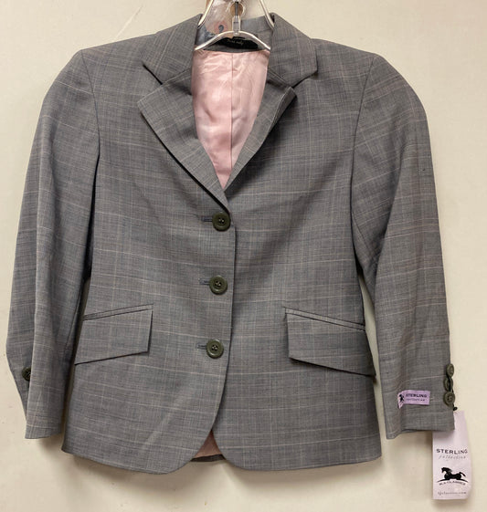 8S Kids Gray RJ Classics Sterling Collection Hampton Hunt Coat