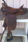 15.5” Brown Western Saddle